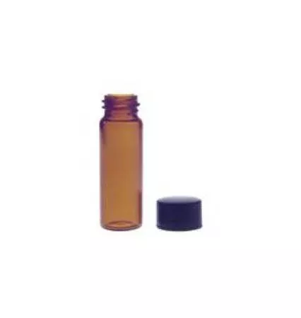 Fisher Scientific Sample Vial Kimble Borosilicate Glass 1 Dram Screw Cap - M-825151-4947 | Case of 200