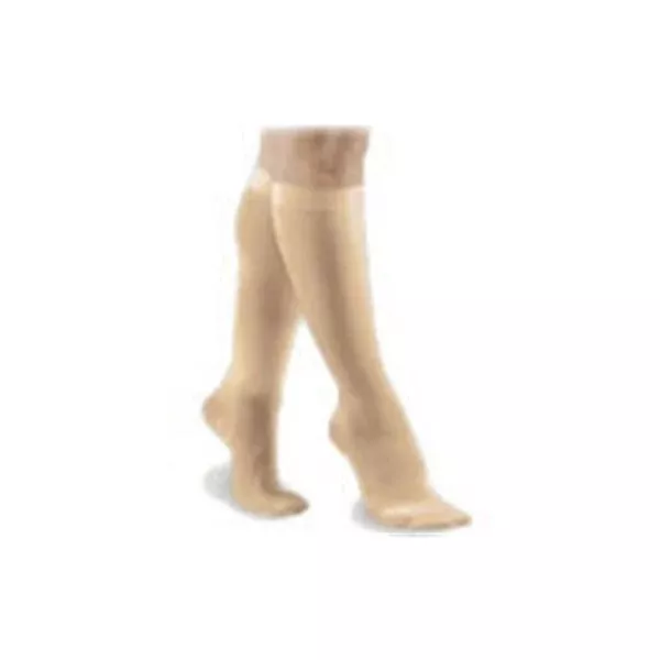 Fla OrthopedicsHose Compression Activa Knee High Open Toe XL Unisex Beige 1/Pr