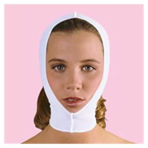 Frank StubbsGarment Compression Facial XL 22-1/2-23-1/2" White Ea
