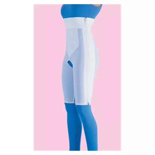 Frank StubbsGirdle Compression Above Knee/High Waist Large 41-45" White Ea (2022L)