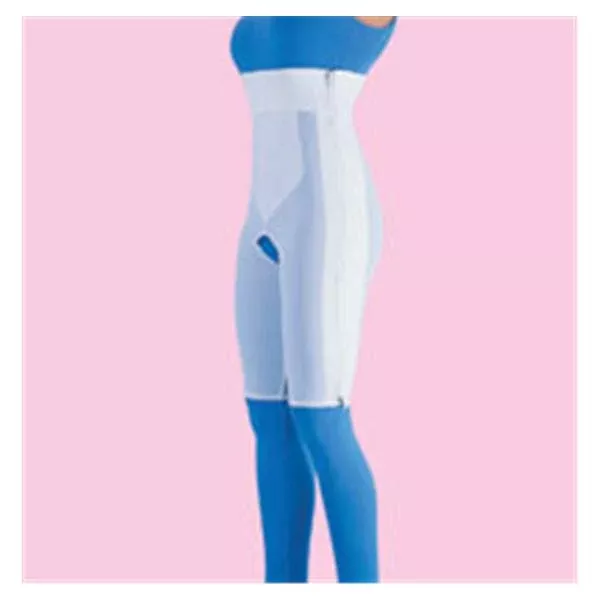 Frank StubbsGirdle Compression Above Knee/High Waist Large White Ea (F020605)