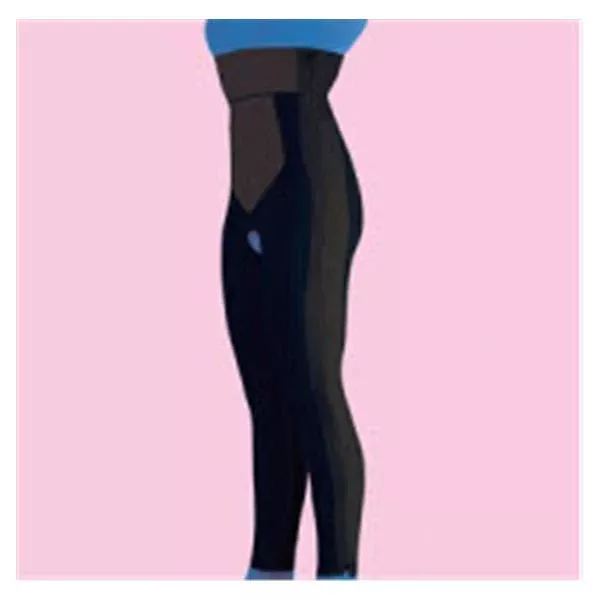 Frank StubbsGirdle Compression Ankle High Waist/Ankle Length 2XL 51-55 Blk Ea