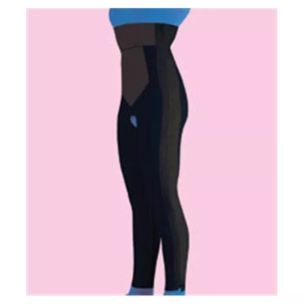 Frank StubbsGirdle Compression High Waist/Ankle Length Medium 37-40" Black Ea