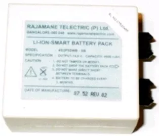 Future Health Concepts Lithium-Ion Battery 7.2V, Rechargeable For Planet and Star 55 Patient Monitor - M-714368-3158 | Each