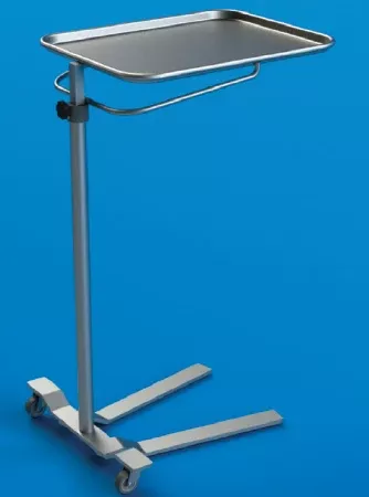 Future Health Concepts Mayo Instrument Stand Mayo Tray U-Shaped Base 19.125 Inch - M-736093-4447 | Each