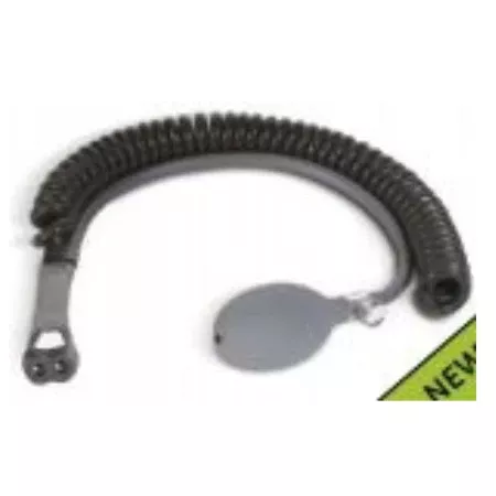 GE Healthcare Wall Manometer Adapter Includes coiled tubing, adapter with DINACLICK* connector, bulb and valve - M-1127960-3617 | Box of 5