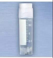 Globe Scientific Cryogenic Vial CryoClear Thermoplastic Elastomer 2 mL Screw Cap - M-871601-1702 | Case of 500