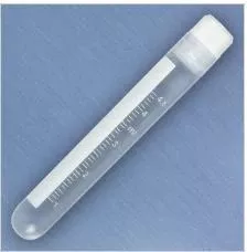 Globe Scientific Cryogenic Vial CryoClear Thermoplastic Elastomer 5 mL Screw Cap - M-920515-4119 | Case of 500