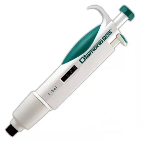 Globe Scientific Diamond PRO Adjustable Volume Pipettor 1,000 to 5,000 μL - M-780988-2904 | Each