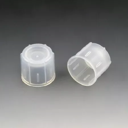 Globe Scientific Globe Scientific Tube Closure Polyethylene Dual Position Cap Amber 12 mm For 12 mm Culture Tubes NonSterile - M-898233-1682 | Box of 1000