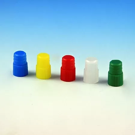 Globe Scientific Globe Scientific Tube Closure Polyethylene Plug Cap Green 12 mm For 12 mm Tubes NonSterile - M-630717-2485 | Bag of 1000