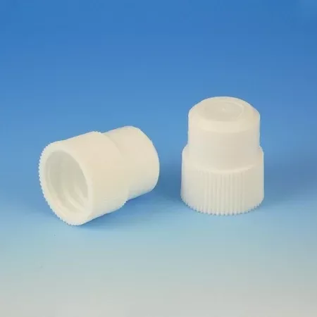Globe Scientific Globe Scientific Tube Closure Polyethylene Plug Cap Yellow For 16 mm Test Tubes NonSterile - M-1081814-4241 | Bag of 1000