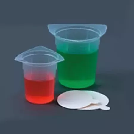 Globe Scientific Graduated Beaker Tri-Corner Polypropylene 1,000 mL (32 oz.) - M-537510-1869 | Case of 100