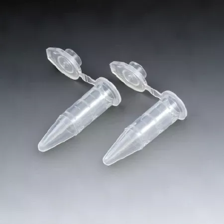 Globe Scientific Microcentrifuge Tube Conical Bottom Plain 600 µL Without Color Coding Snap Cap Polypropylene Tube - M-545052-2287 | Case of 1000