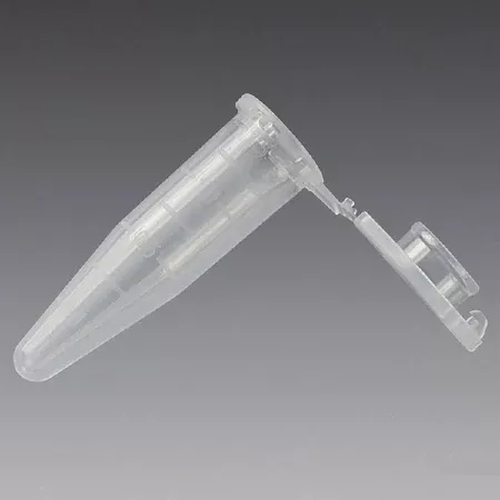 Globe Scientific Microcentrifuge Tube Round Bottom Plain 2 mL Without Color Coding Snap Cap Polypropylene Tube - M-1078946-4620 | Bag of 500