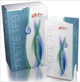 Globe Scientific Pipette Tip 1 to 200 µL Graduated NonSterile - M-1076244-2568 | Box of 960