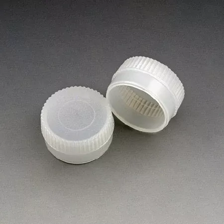 Globe Scientific Sample Cup Cap Polyethylene Snap Cap White For Multipurpose Sample Cups NonSterile - M-529439-2810 | Bag of 1000