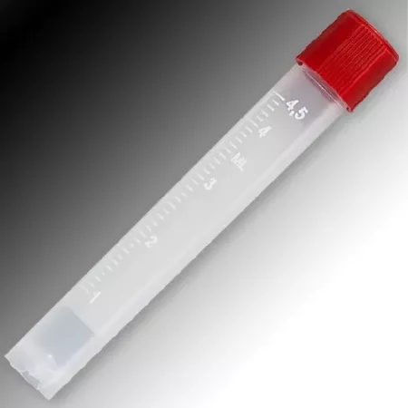 Globe Scientific Storage and Transport Tube Round Bottom, Skirted Plain 12.3 X 89 mm 5 mL Without Color Coding Without Closure Polypropylene Tube - M-887682-1331 | Case of 1000