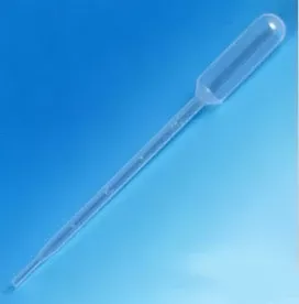Globe Scientific Transfer Pipette 5 mL 0.25 mL Graduation Increments Sterile - M-1049583-2599 | Bag of 10