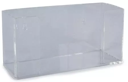 Glove Box Holder McKesson Horizontal Mounted 1-Box Capacity Clear 4 X 6.5 X 10.5 Inch Plastic - M-883762-3767 | Each
