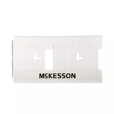 Glove Box Holder McKesson Horizontal or Vertical Mounted 1-Box Capacity Clear 4 X 5-1/2 X 10 Inch Plastic - M-464711-2165 | Case of 10
