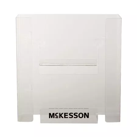 Glove Box Holder McKesson Horizontal or Vertical Mounted 2-Box Capacity Clear 4 X 10 X 10-3/4 Inch Plastic - M-464712-3307 | Case of 10