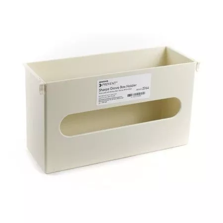Glove Box Holder McKesson Prevent Vertical Mounted 1-Box Capacity Putty 3-7/8 X 6-1/2 X 11 Inch Plastic - M-855129-4485 | Case of 2