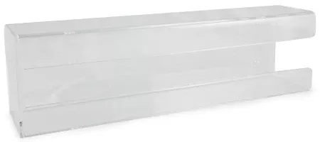 Glove Box Holder McKesson Vertical Mounted 2-Box Capacity Clear 4 X 5-1/2 X 20 Inch Plastic - M-883764-2789 | Each