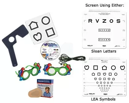 Good-Lite Eye Chart AAPOS Acuity Test - M-865712-2655 | Each