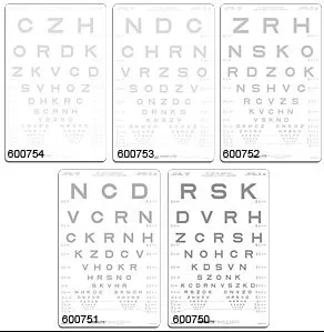 Good-Lite Eye Chart Good-Lite 10 Foot Measurement Acuity Test - M-901834-4256 | Each
