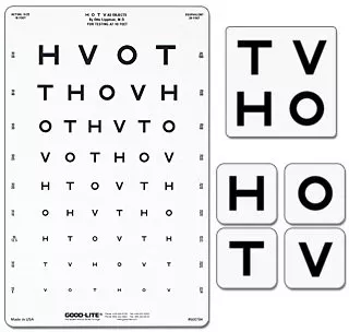 Good-Lite Eye Chart Good-Lite 10 Foot Measurement Acuity Test - M-924722-3549 | Each