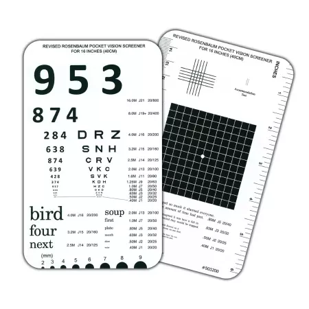 Good-Lite Eye Chart Good-Lite 14 Inch Measurement Lateral Test - M-842163-2806 | Each
