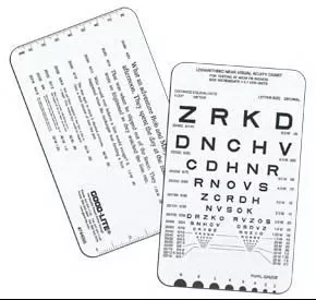 Good-Lite Eye Chart Good-Lite 16 Inch Measurement Acuity Test - M-842672-4174 | Each
