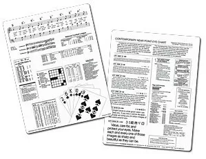 Good-Lite Eye Chart Good-Lite 16 Inch Measurement Depth Perception Test - M-1000471-3973 | Each