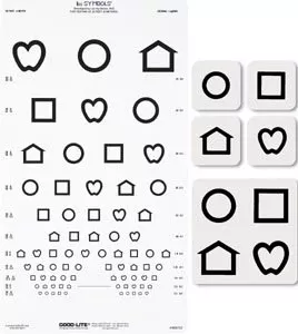 Good-Lite Eye Chart Good-Lite 20 Foot Measurement Acuity Test - M-718156-1272 | Each