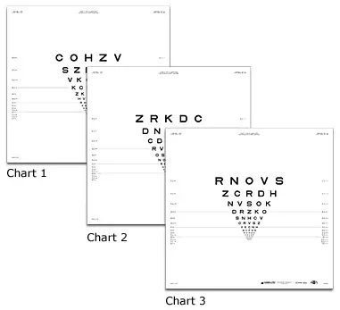Good-Lite Eye Chart Good-Lite 6-1/2 Foot Measurement Acuity Test - M-976151-2170 | Each