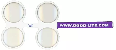 Good-Lite Hyperopia Screening Flipper 1.5 Lens Type, Plastic, White - M-727302-3659 | Each