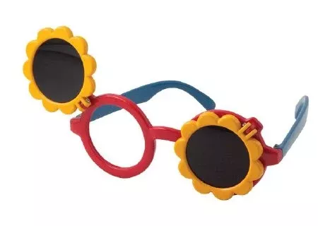 Good-Lite Kay Pictures Occluder Glasses Sunflower Style Pediatric Blue / Red / Yellow Vinyl - M-980522-2119 | Each