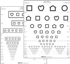Good-Lite Preschool Eye Test Chart Good-Lite 10 Foot Measurement Acuity Test - M-661391-2743 | Each