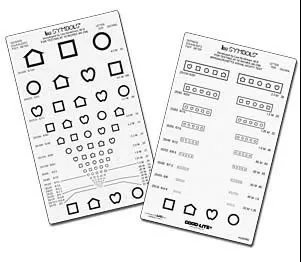 Good-Lite Preschool Eye Test Chart Good-Lite 16 Inch Measurement Acuity Test - M-569195-1279 | Each