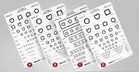 Good-Lite Vision Screening Kit Good-Lite Quantum Series 10 Foot Measurement Acuity Test - M-500454-4264 | Each