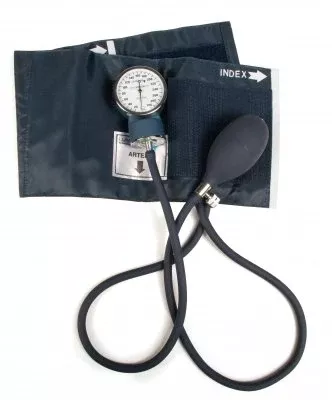 Graham-Field Aneroid Sphygmomanometer with Cuff Lumiscope 2-Tube Pocket Size Hand Held Adult X-Large Cuff - M-636190-1748 | Each