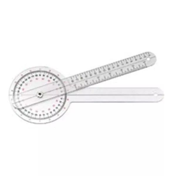 Graham-Field/Everest &Jennings Goniometer ROM Baseline Joint 8" 360 Degree Range Ea (12-1001)