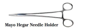 Graham-Field/Everest &Jennings Holder Needle Mayo-Hegar 6" Stainless Steel Ea (2709)