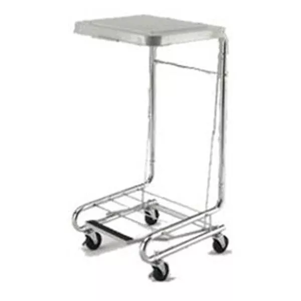 Graham-Field Hamper Laundry Steel 19x19x37" Silver Ea