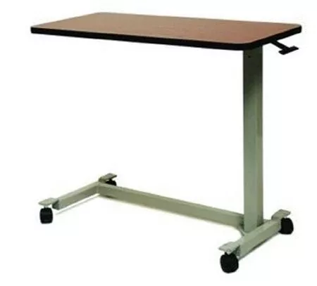 Graham-Field Overbed Table Low Height Non-Tilt Automatic Spring Assisted Lift 21 to 32 Inch Height Range - M-738566-3491 | Each