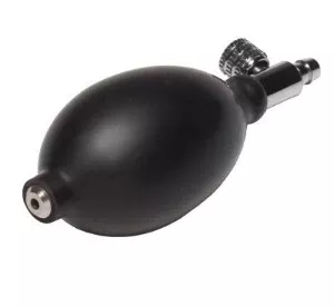 Graham-Field Standard End Valve and Air Release Valve Black, Latex - M-227154-2611 | Each