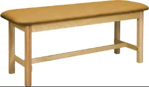 H-Brace Exam Table McKesson Fixed Height 400 lbs. Weight Capacity - M-862524-3349 | Each