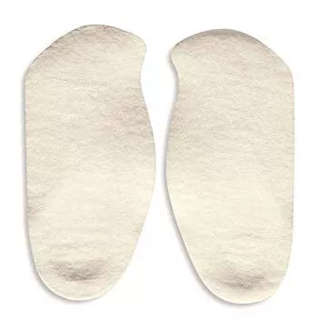 Hapad Insole Comf-Orthotic 3/4 Length Men 7-8.5 EEE X-Wide White 1/Pr