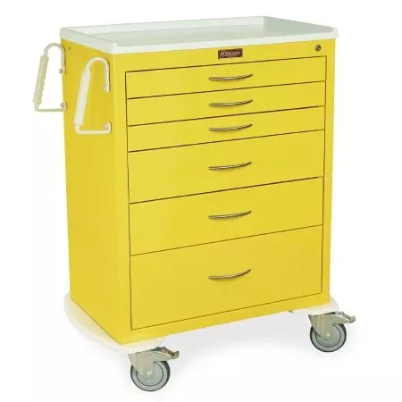 Harloff CART, ANES M-SERIES 6DRWR TALLSTD KEY LOCK D/S - M-1184070-2882 | Each